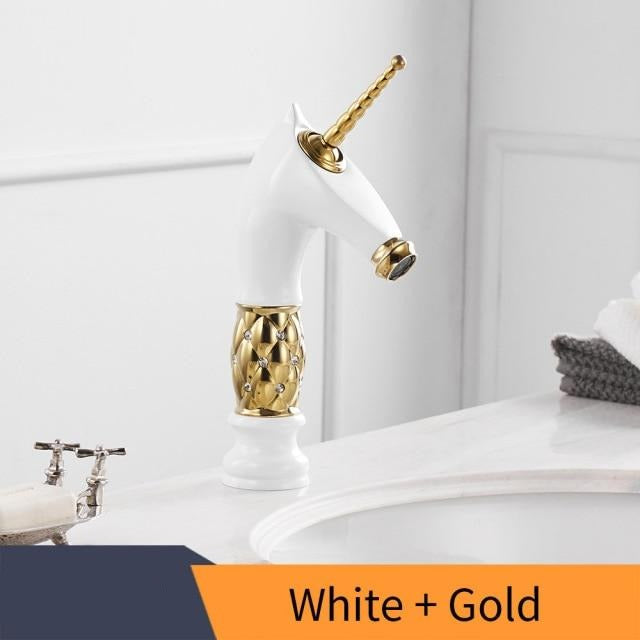 Colorful Unicorn Bathroom Faucet