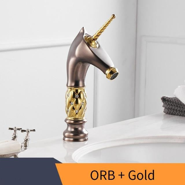 Colorful Unicorn Bathroom Faucet