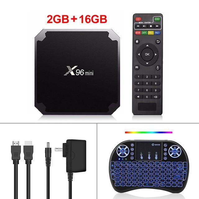 Compact Android 7.1 Mini TV Box Media Player
