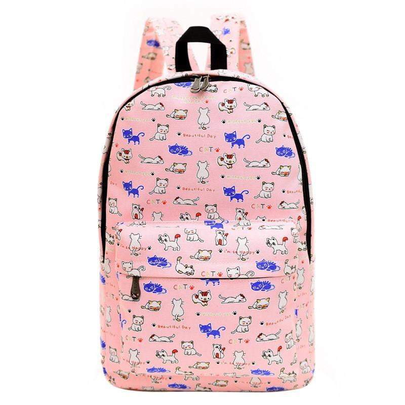 Vintage Style Canvas Classic Backpack