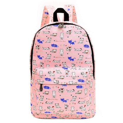 Vintage Style Canvas Classic Backpack