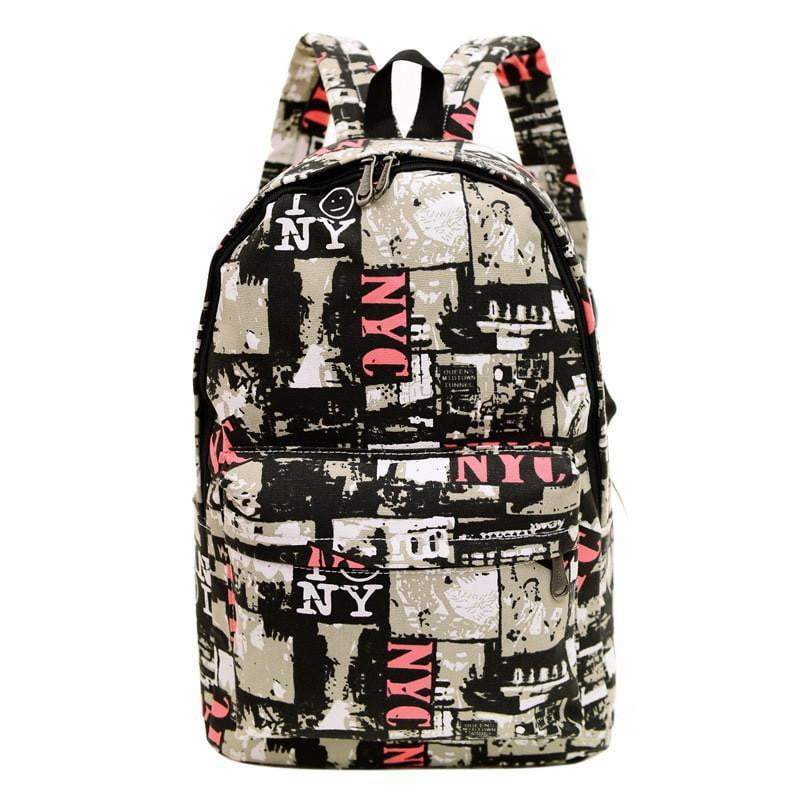 Vintage Style Canvas Classic Backpack
