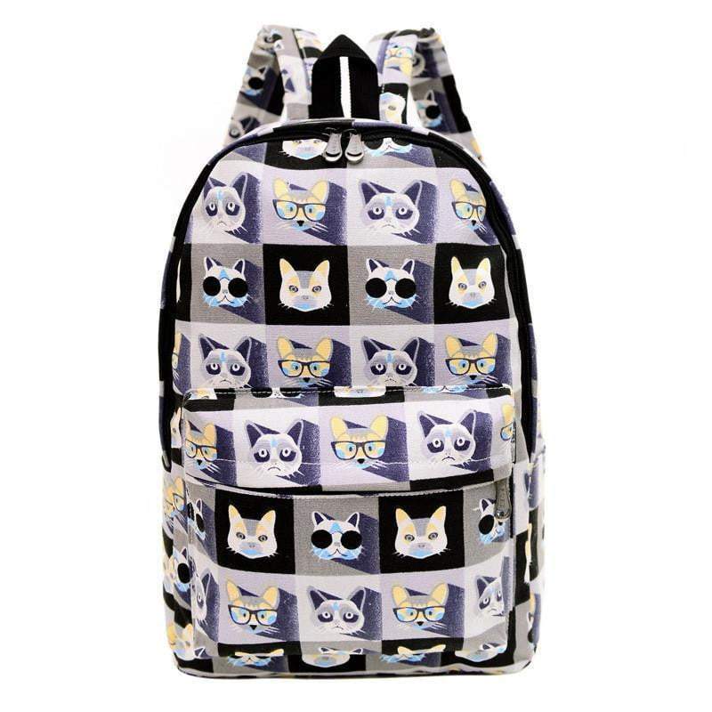 Vintage Style Canvas Classic Backpack