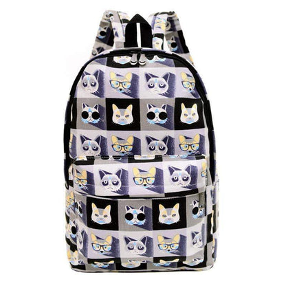 Vintage Style Canvas Classic Backpack