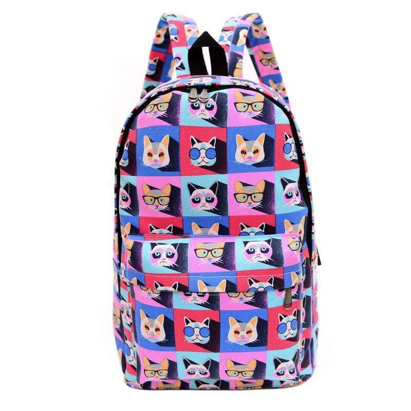 Vintage Style Canvas Classic Backpack