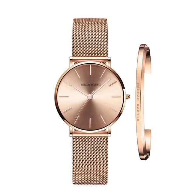 Classic Hannah Martin Ladies Watch with Flexible Strap
