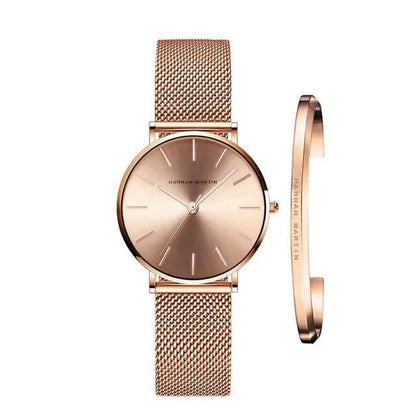Classic Hannah Martin Ladies Watch with Flexible Strap