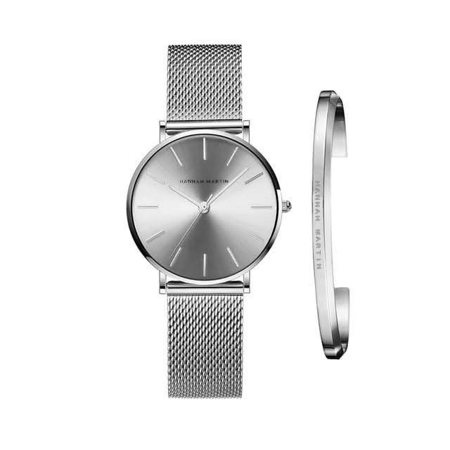 Classic Hannah Martin Ladies Watch with Flexible Strap