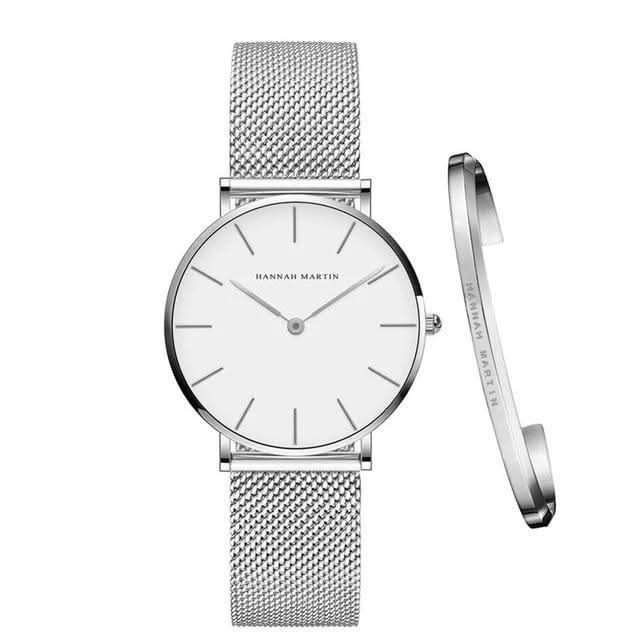 Classic Hannah Martin Ladies Watch with Flexible Strap