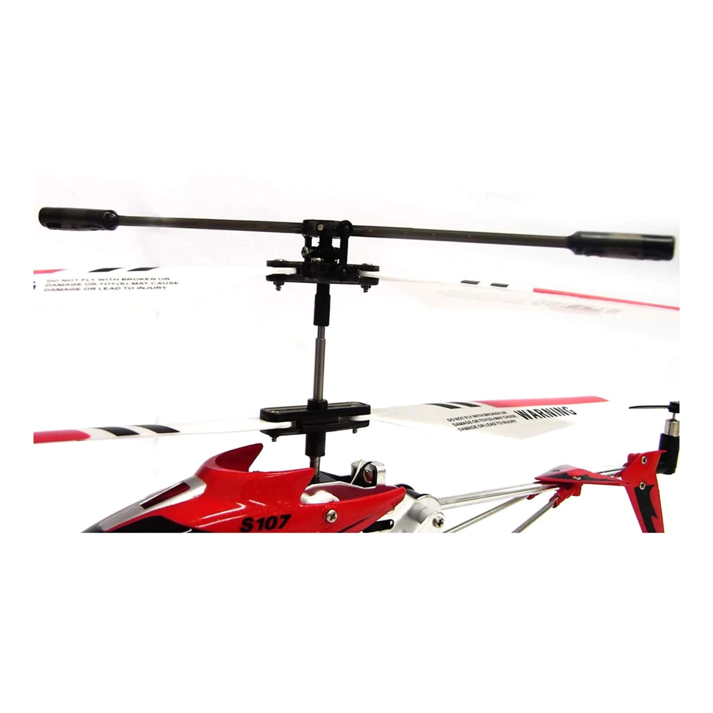 Durable Mini RC Helicopter with Gyro Red