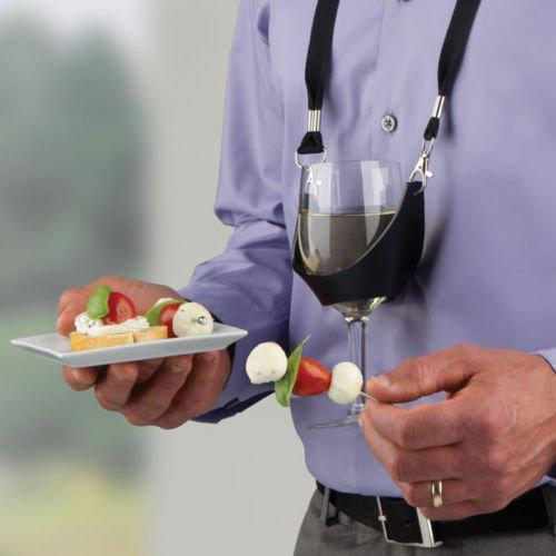 Fun Wine Glass Holder Strap - Halri