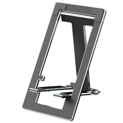 Slim Compact Folding Metal Phone Stand