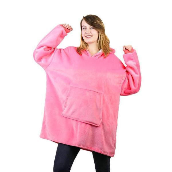 Cozy Fleece Lined Sweatshirt Blanket