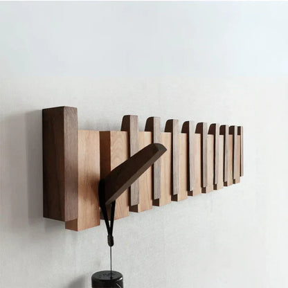 Compact Foldable Wall Mount Piano Hanger Rack
