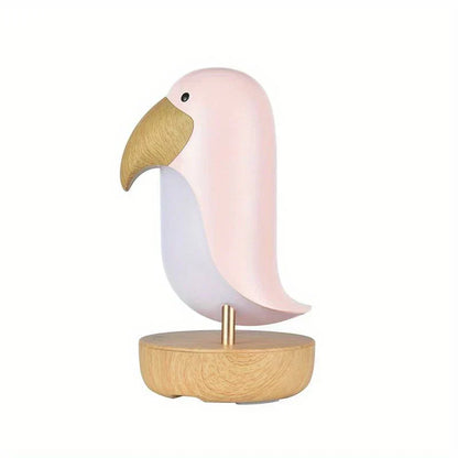Colorful Rechargeable Bird Table Lamp