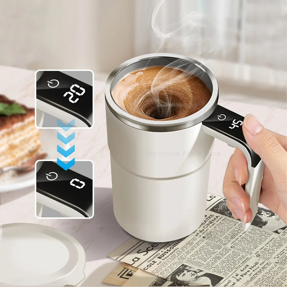 Intelligent Auto Mix Mug with Digital Temp Display - Halri
