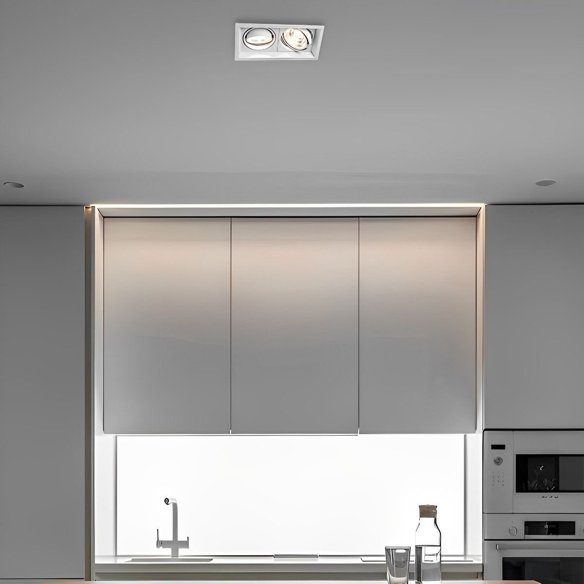 Slim LED Recessed Ceiling Spotlights with Dimmer