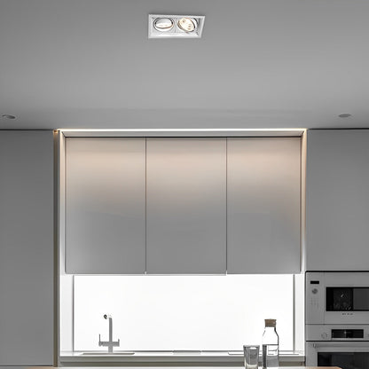 Slim LED Recessed Ceiling Spotlights with Dimmer