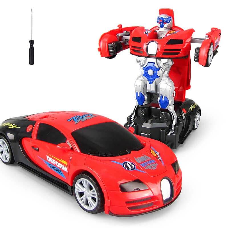 Fun Transforming Robot Car Toy for Kids