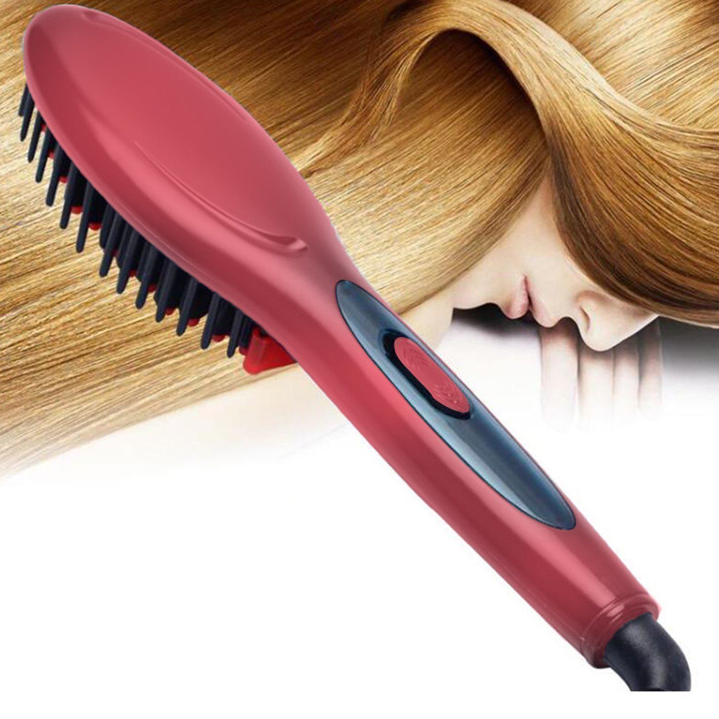 Heat Styling Straightening Hair Brush