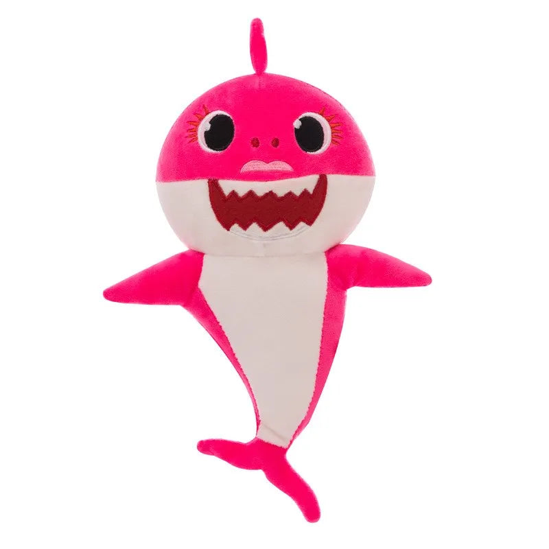 Fun Singing Shark Soft Toy with Lights