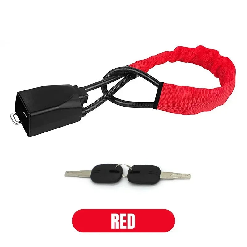 Anti Theft Car Wheel Lock with Seatbelt Protection