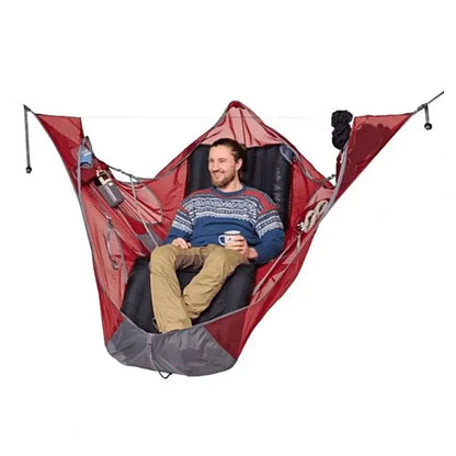 Compact Lightweight Camping Hammock with Bug Net