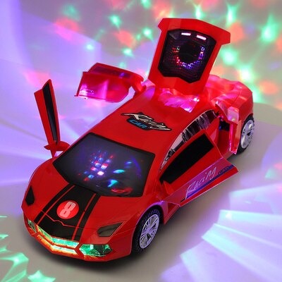 Fast RC Racing Car with Lights