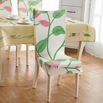 Washable Fabric Dining Chair Slipcover