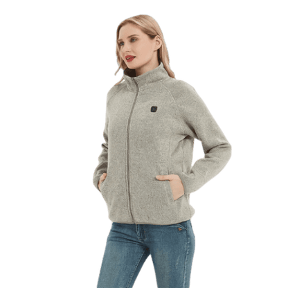 Warm Fleece Coat for Women | Soft, Lightweight & Rechargeable - Halri