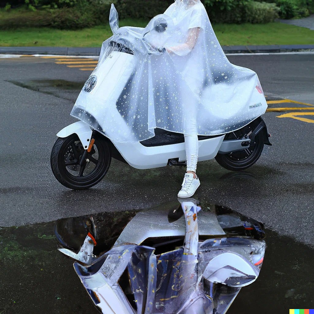 Waterproof Long Motorcycle Rain Jacket