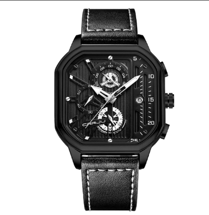 Classic Style Waterproof Square Watch - Halri
