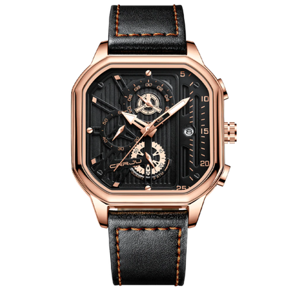 Classic Style Waterproof Square Watch