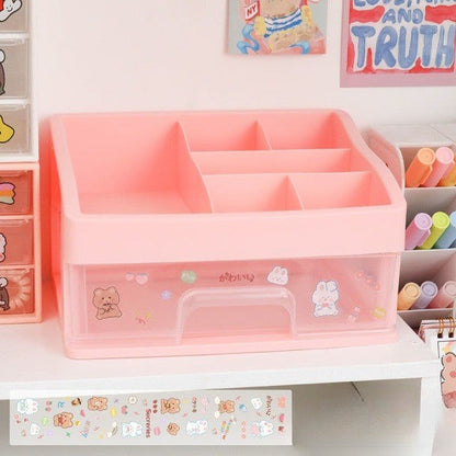 Halri | Compact Office Desk Storage Container Box - Halri