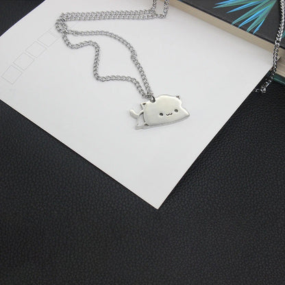 Fun Feline Magnet Pendant Necklace