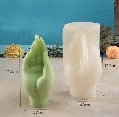Funny Finger Gesture Artistic Candle Molds