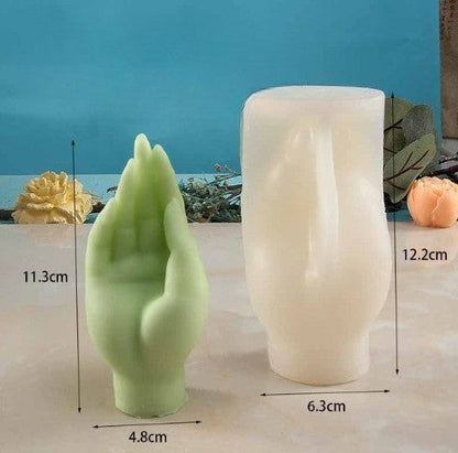 Funny Finger Gesture Artistic Candle Molds