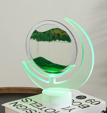 Glowing Moon Shaped Bedside Nightlight