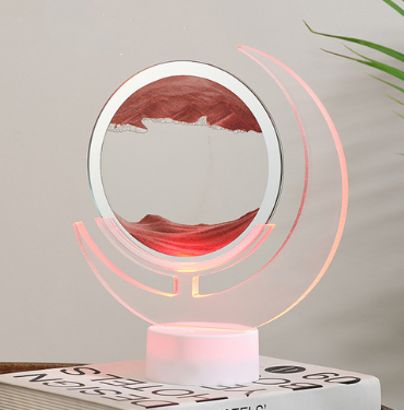 Glowing Moon Shaped Bedside Nightlight