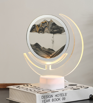 Calming Moon Shaped Bedside Nightlight