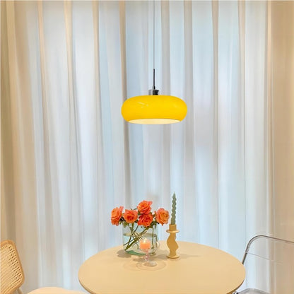 Nordic Bauhaus Glass Pendant Light