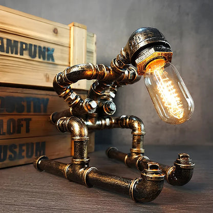Vintage Industrial Table Lamp