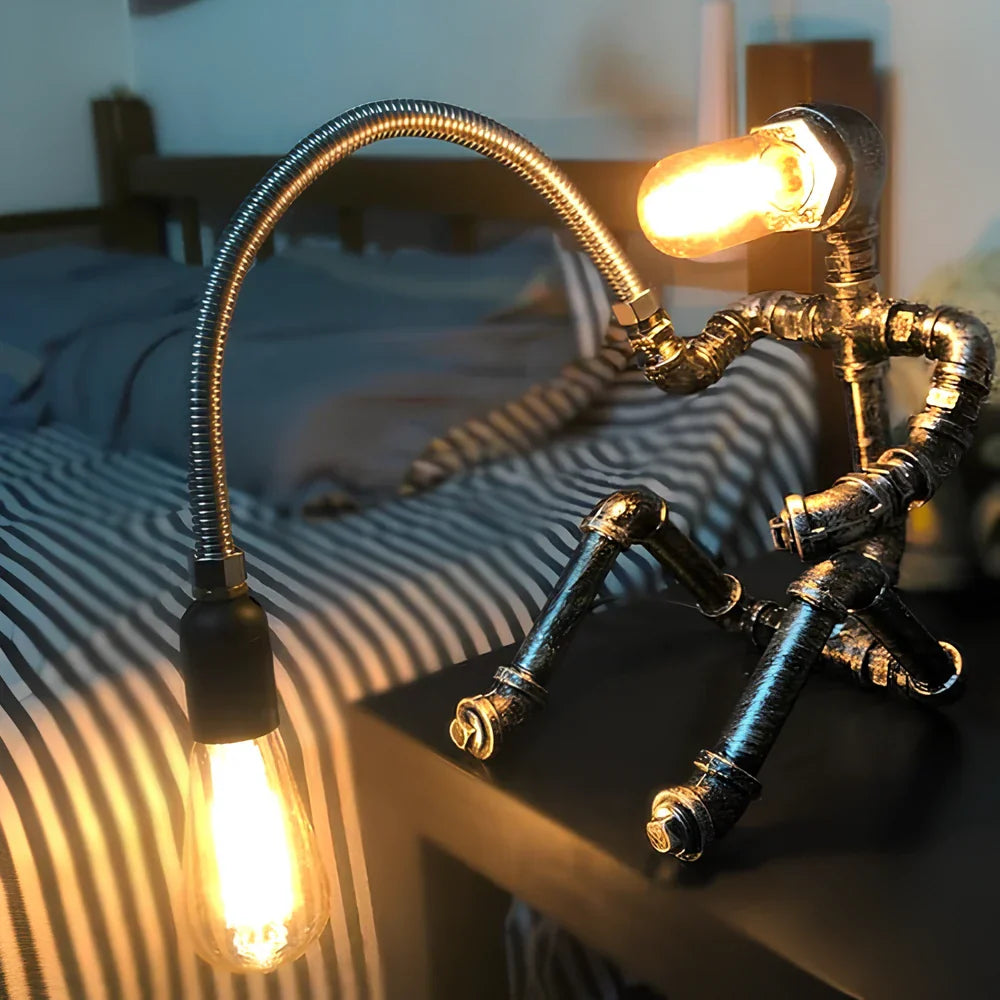 Vintage Industrial Table Lamp