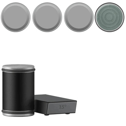 Easy 2-in-1 Sharpening Tool with Magnetic Knife Storage
