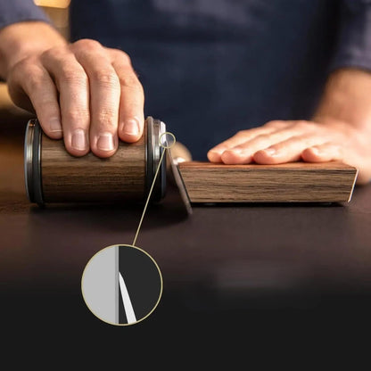 Easy 2-in-1 Sharpening Tool with Magnetic Knife Storage - Halri