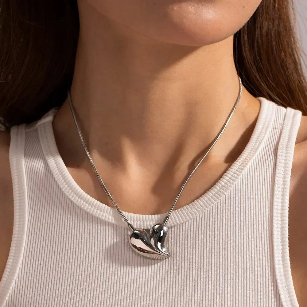 Sweetheart Heart Shaped Love Necklace