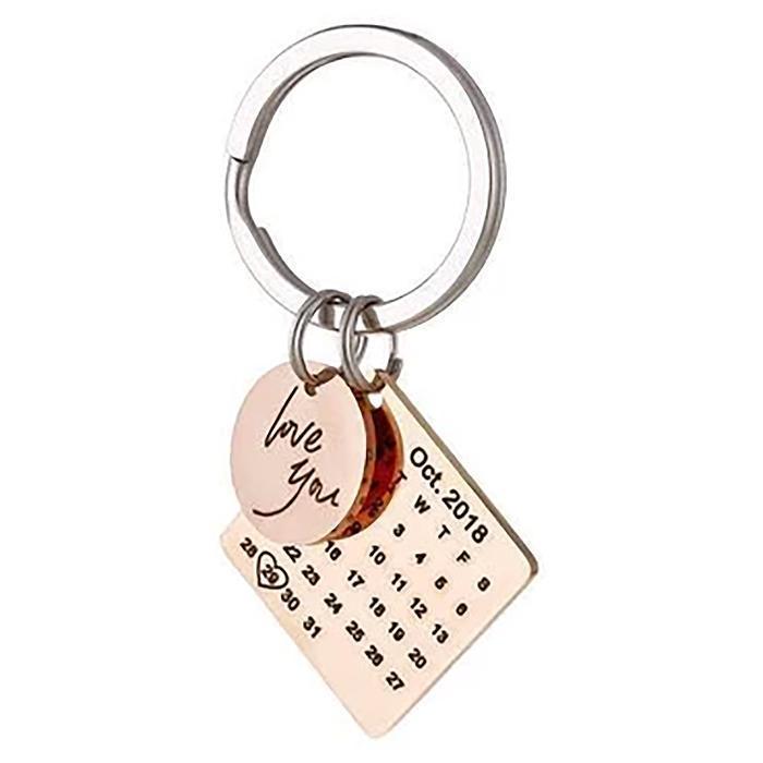 Compact Daily Planner Keychain