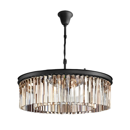 Rustic Glass Drop Vintage Country Chandelier