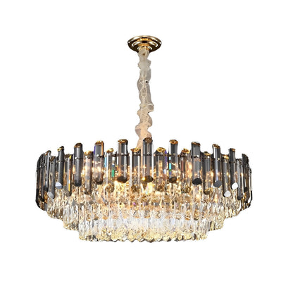 Luxurious Crystal Drop Pendant Chandelier