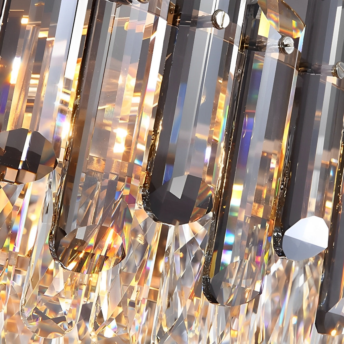 Luxurious Crystal Drop Pendant Chandelier
